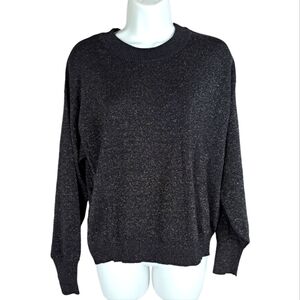 Ichi Black Sparkle‎ Sweater